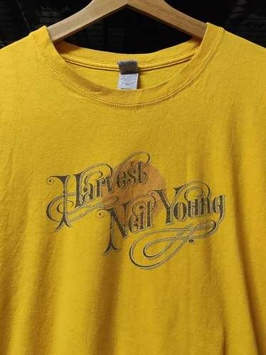 Band Tees × Rock Tees Neil Young Harvest Album Pr… - image 1