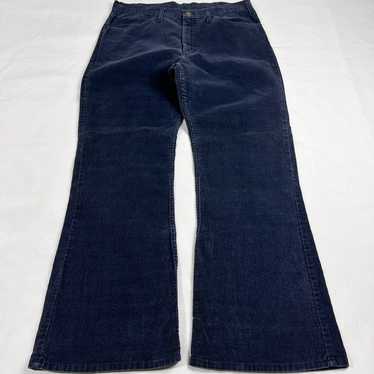 Vintage Vintage 80s Corduroy Flare Pants - image 1