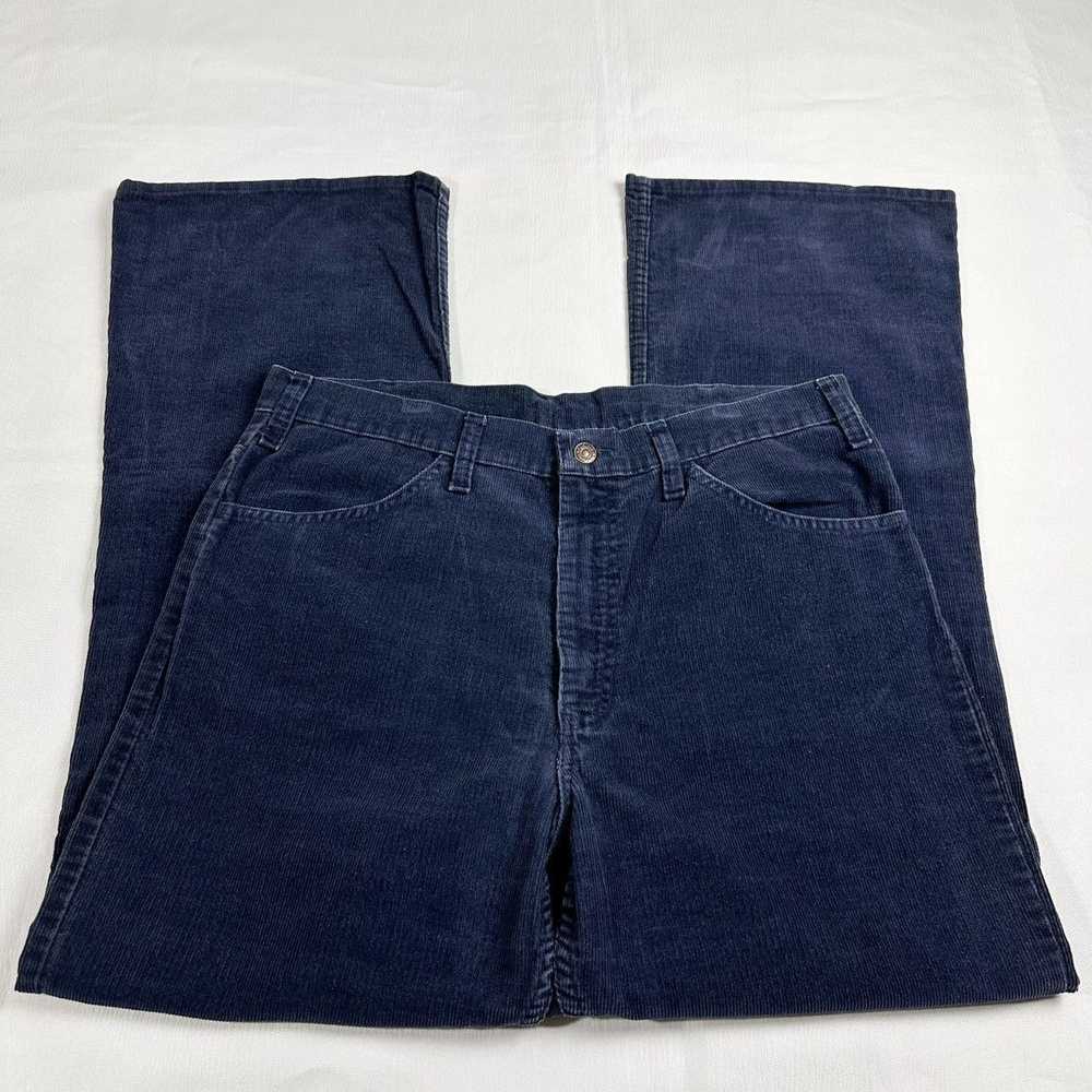 Vintage Vintage 80s Corduroy Flare Pants - image 3