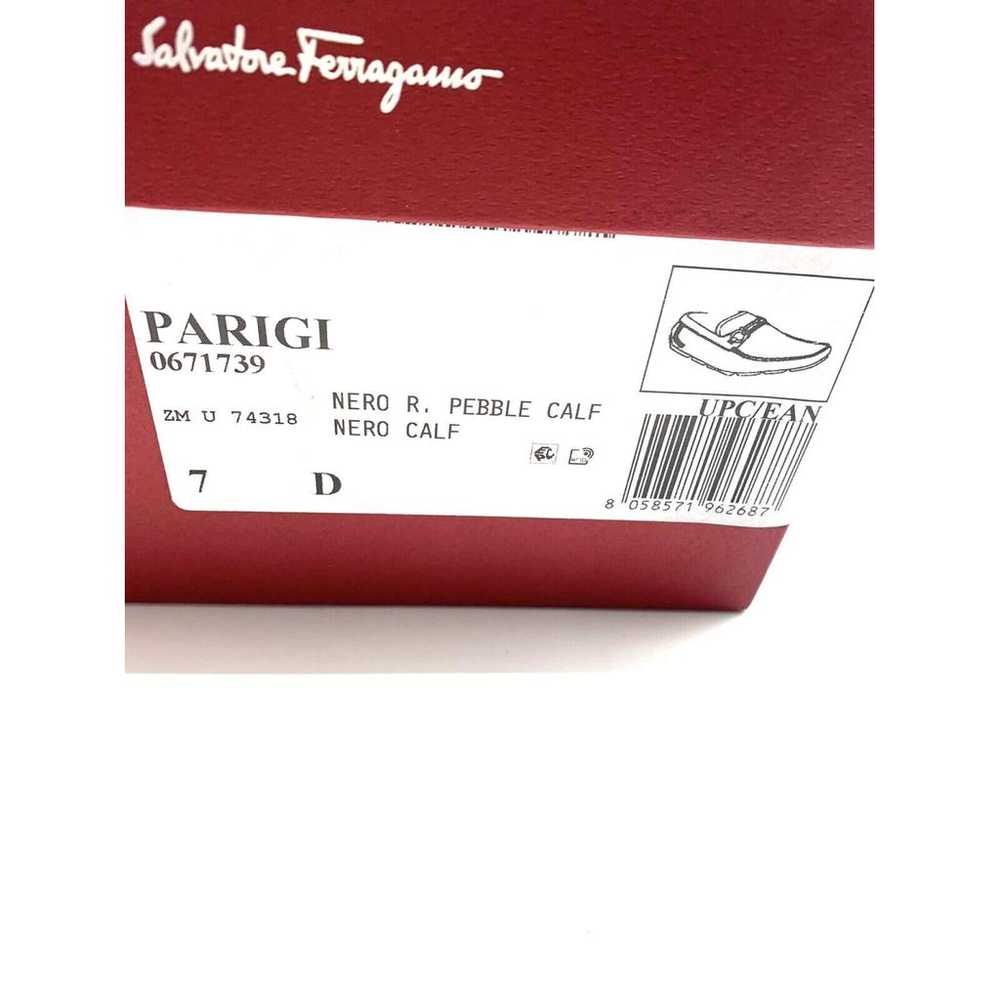 Salvatore Ferragamo Gancini leather flats - image 6