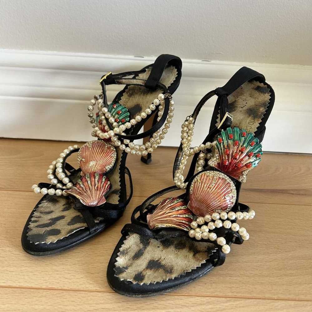 Roberto Cavalli Leather heels - image 3