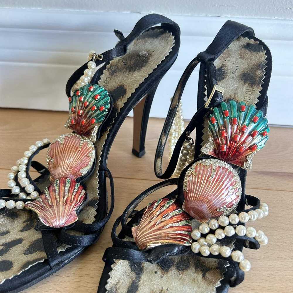 Roberto Cavalli Leather heels - image 4