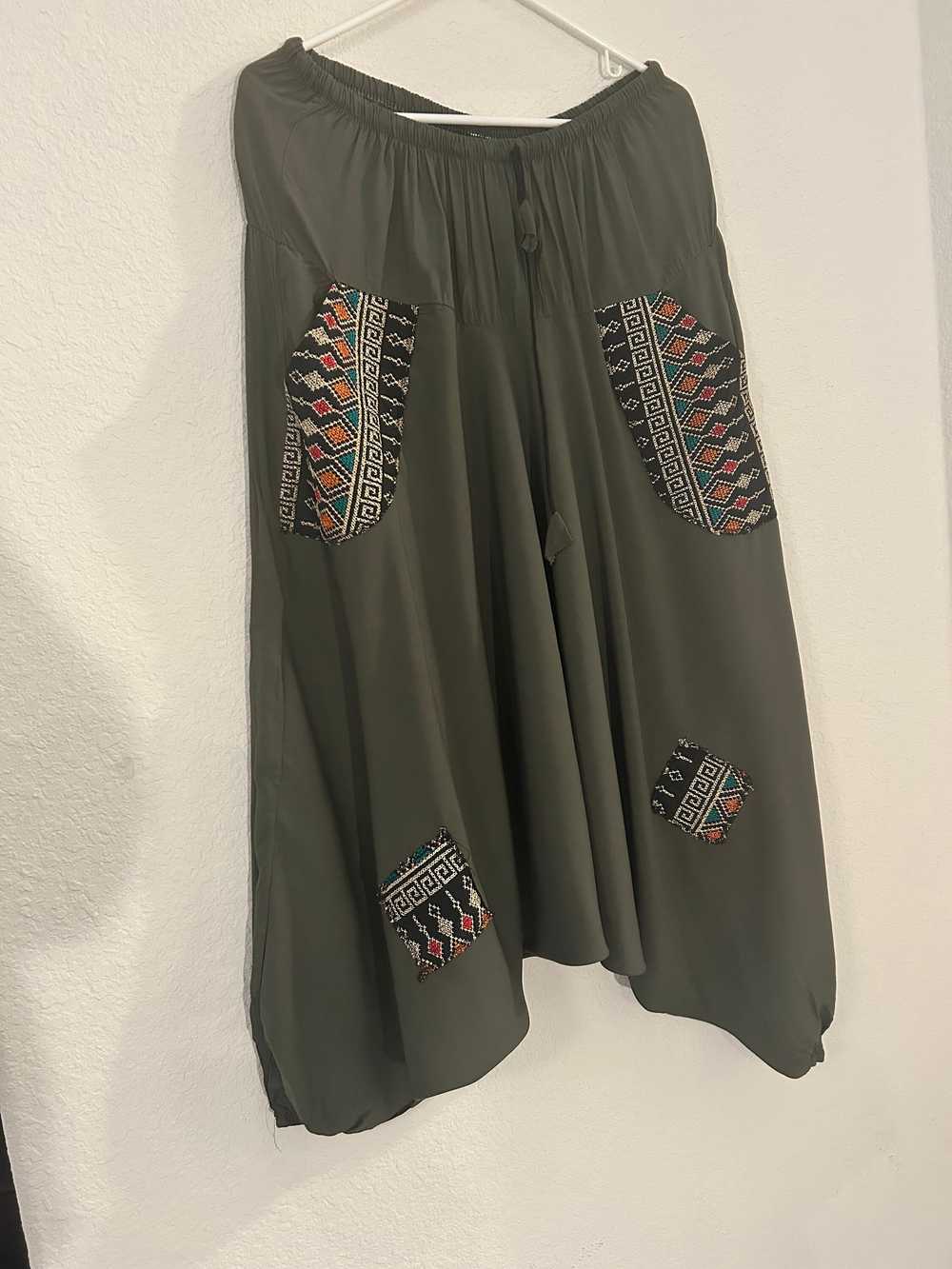 Handmade Embroidered Harem Pants - image 1