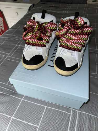 Lanvin Lanvin Curb Sneakers White Size 12 - image 1