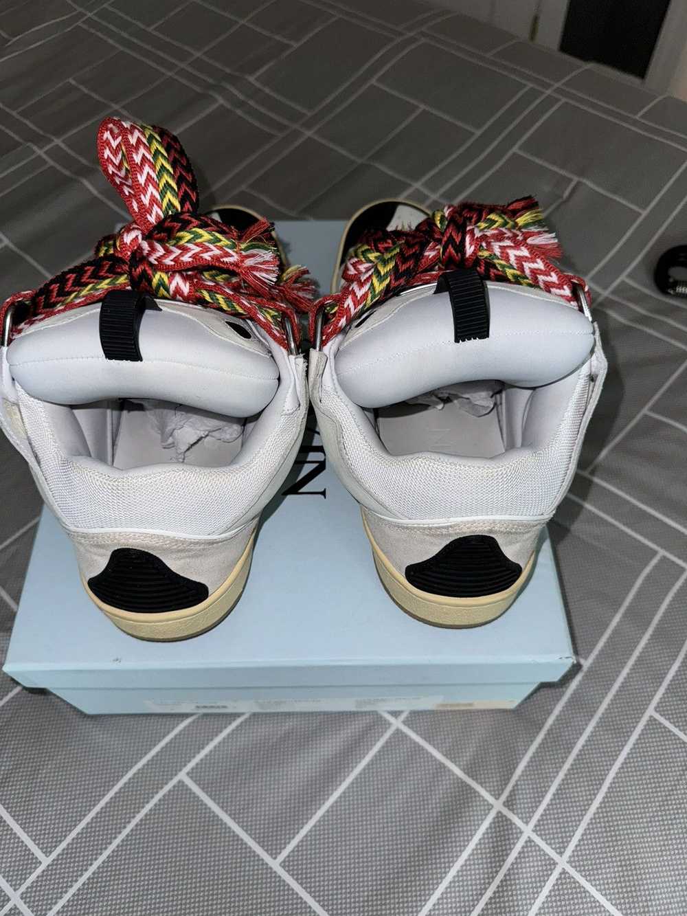 Lanvin Lanvin Curb Sneakers White Size 12 - image 3