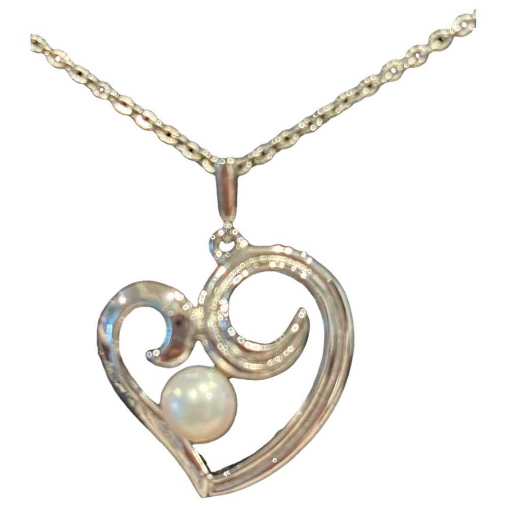 Mikimoto Silver necklace - image 1