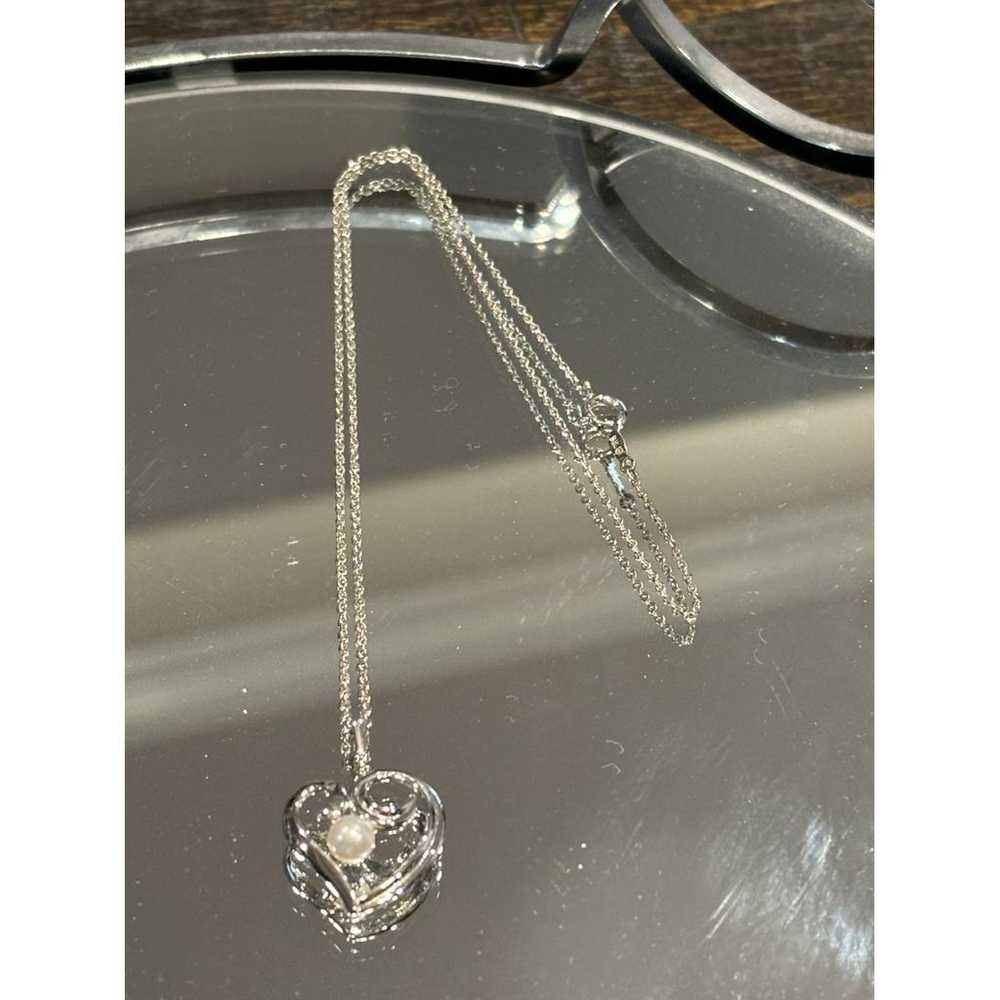 Mikimoto Silver necklace - image 5