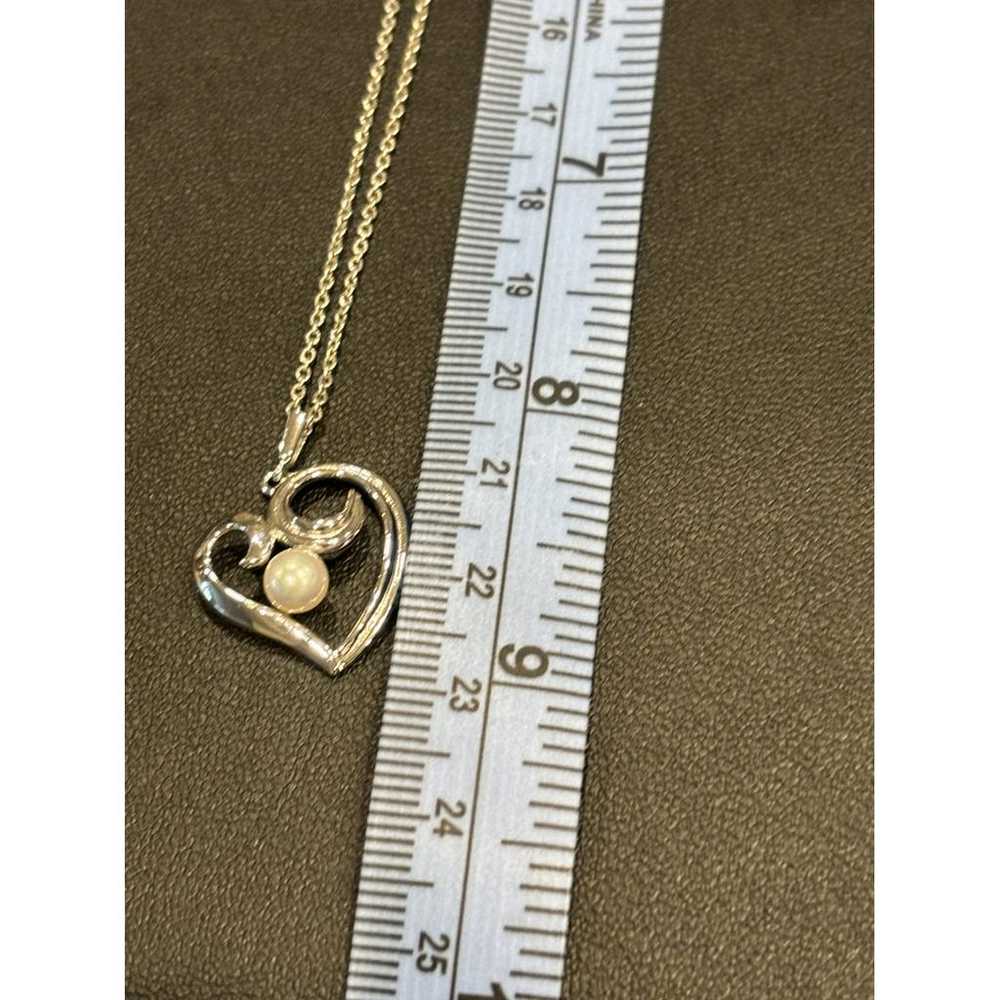 Mikimoto Silver necklace - image 6