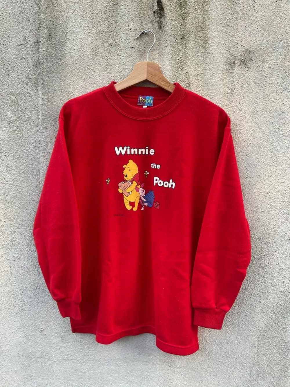 Vintage - Vintage Pooh Big Logo Graphic Sweatshirt - image 1