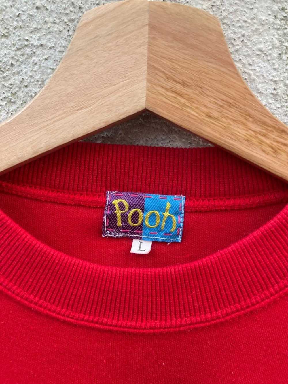 Vintage - Vintage Pooh Big Logo Graphic Sweatshirt - image 4