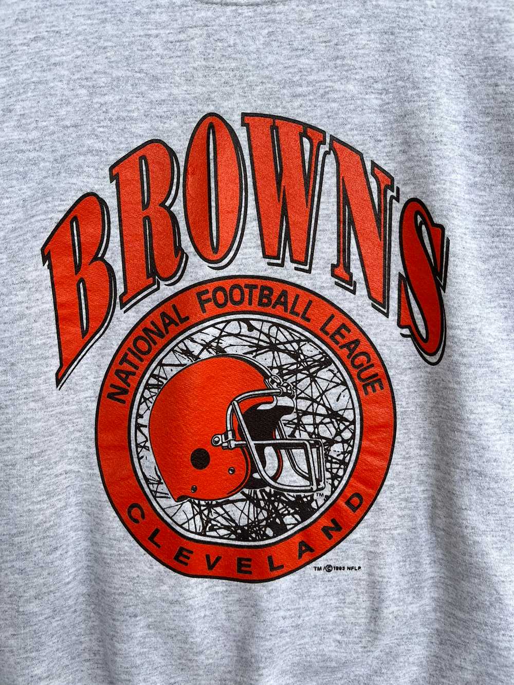 Vintage - Vintage 1993 Cleveland Browns Sweatshirt - image 3