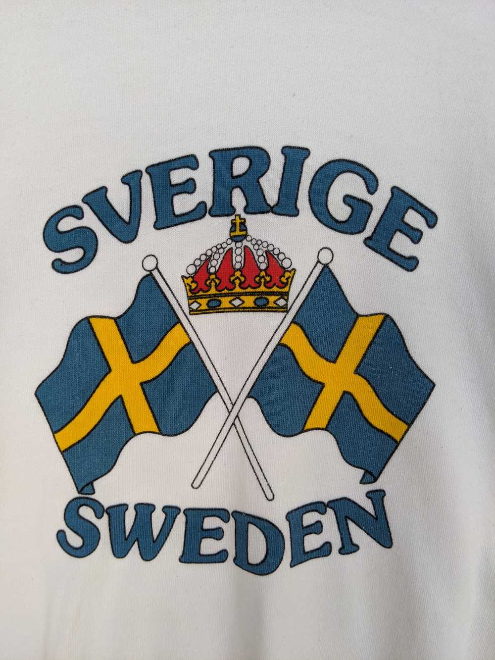 Vintage - Vintage Sverige Sweden Sweatshirt - image 3