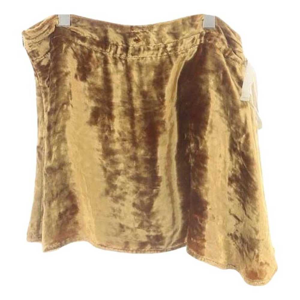 Acne Studios Velvet mini skirt - image 1