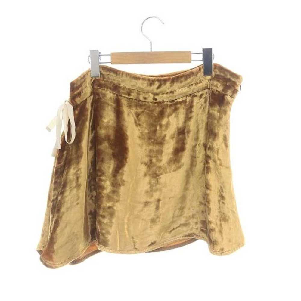 Acne Studios Velvet mini skirt - image 2