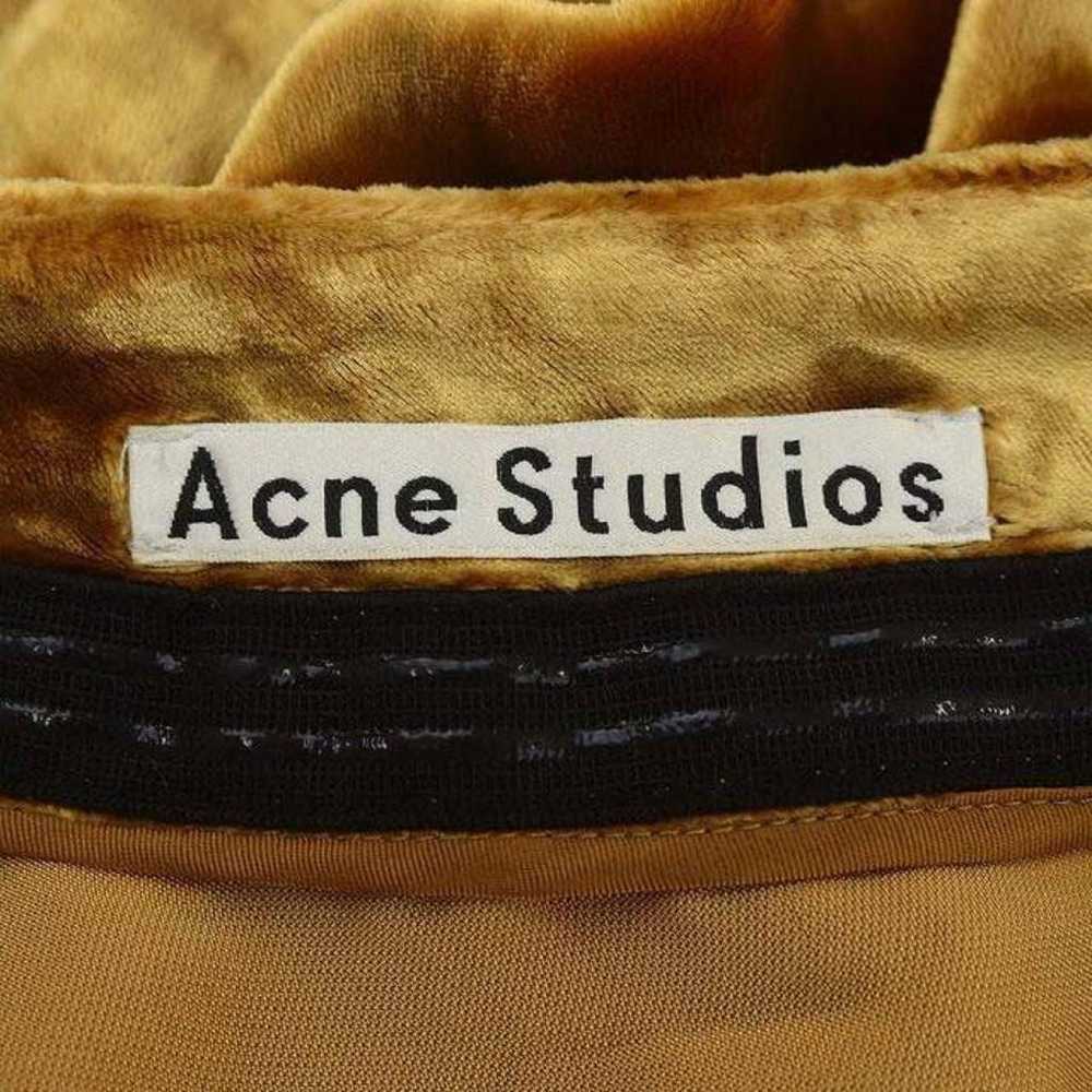 Acne Studios Velvet mini skirt - image 3