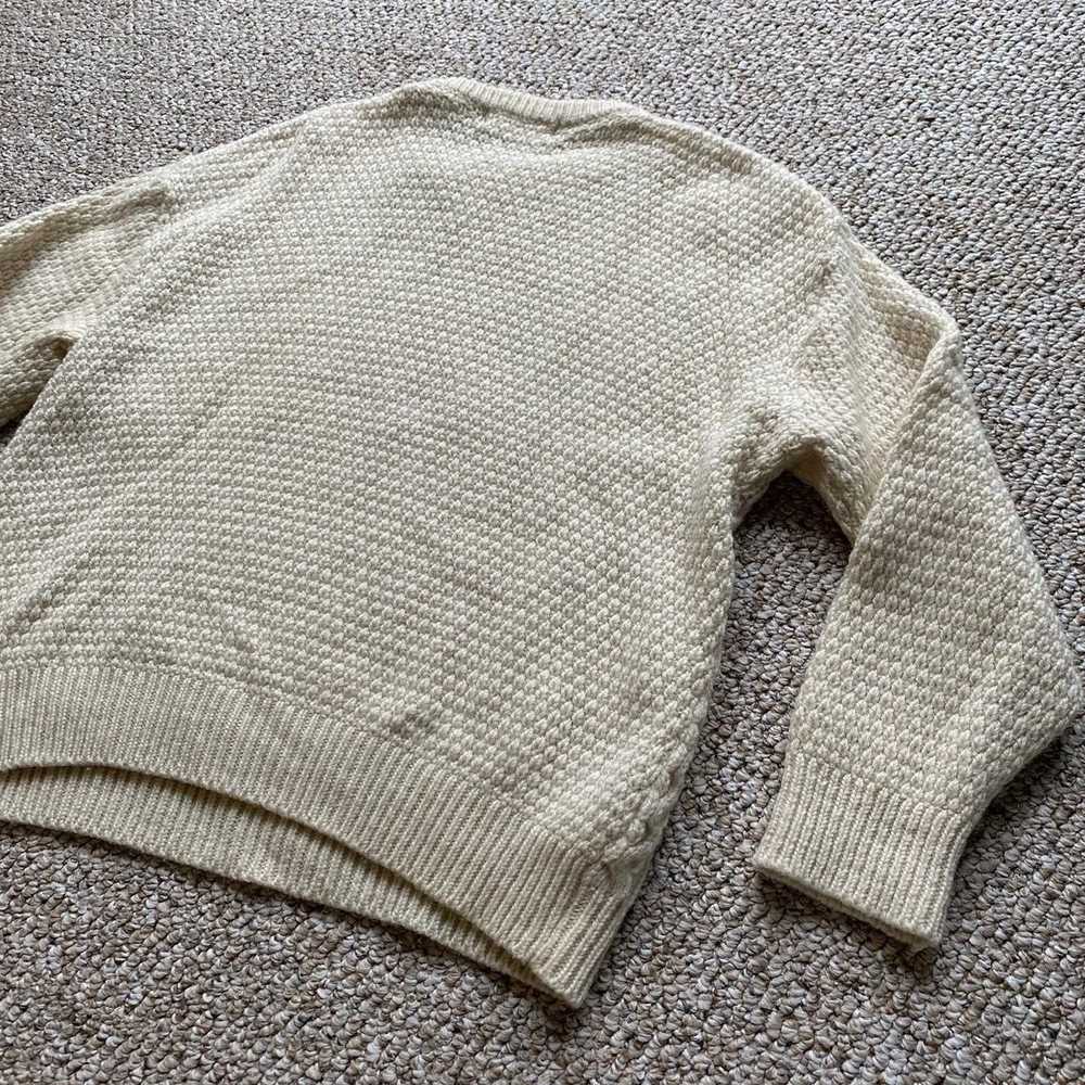 Vintage CHRISTOPHER HAYES IRISH CABLE KNIT WOOL P… - image 7