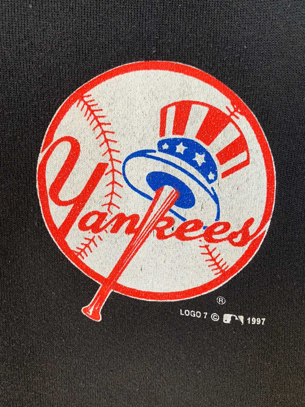 Vintage - Vintage 1997 Logo7 New York Yankees Swe… - image 3