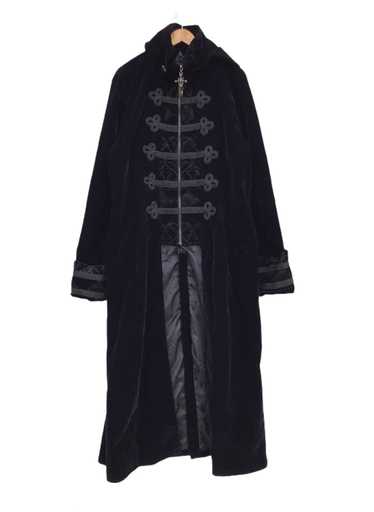 Vivienne Westwood Punk Rave Black Velvet Gothic Ro