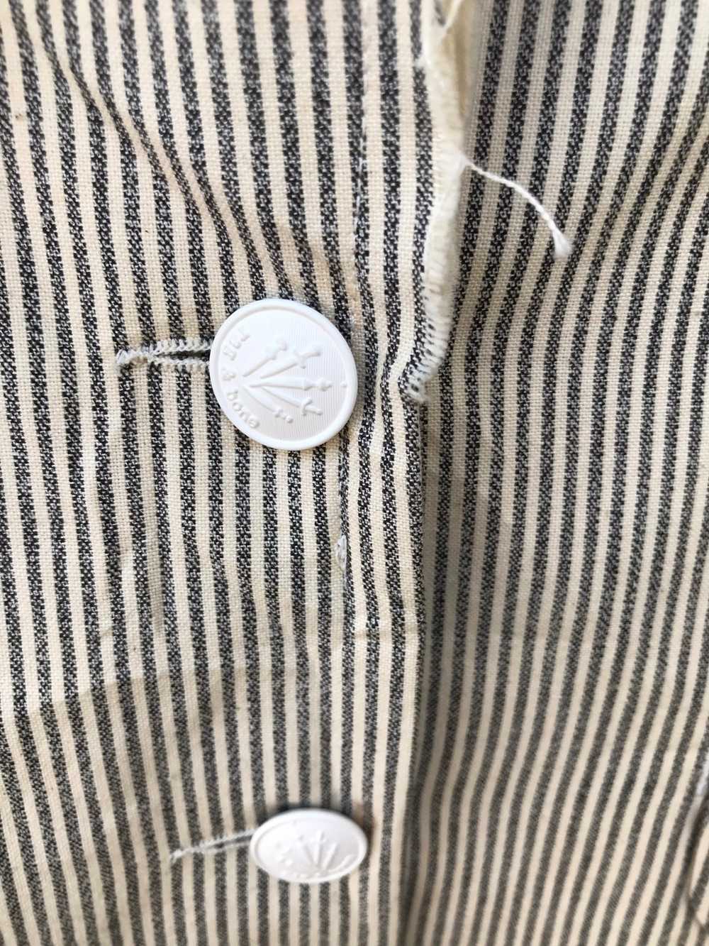 NWT Rag & Bone New York Stripes Hickory Light But… - image 8