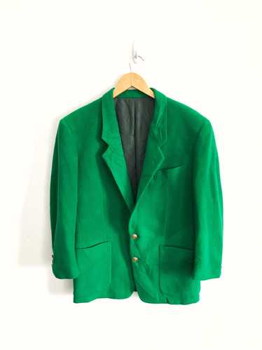 KENZO Paris Wool Green Coat Jacket