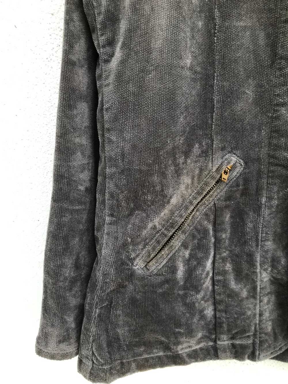 Designer - Made In Japan Ancient Age Velvet Zippe… - image 12