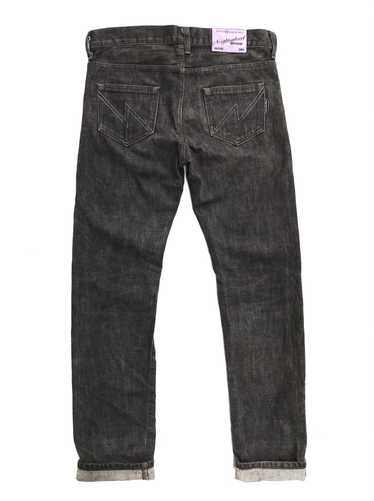 Neighborhood Denim Narrow 02 Black Distressed Selv