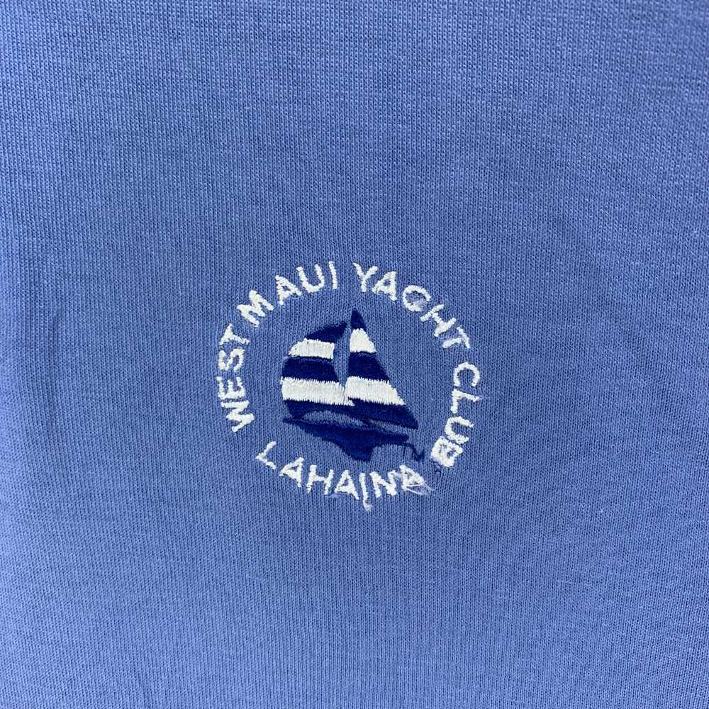 Vintage - West Maui Yacht Club Lahaina Polo #3417… - image 4