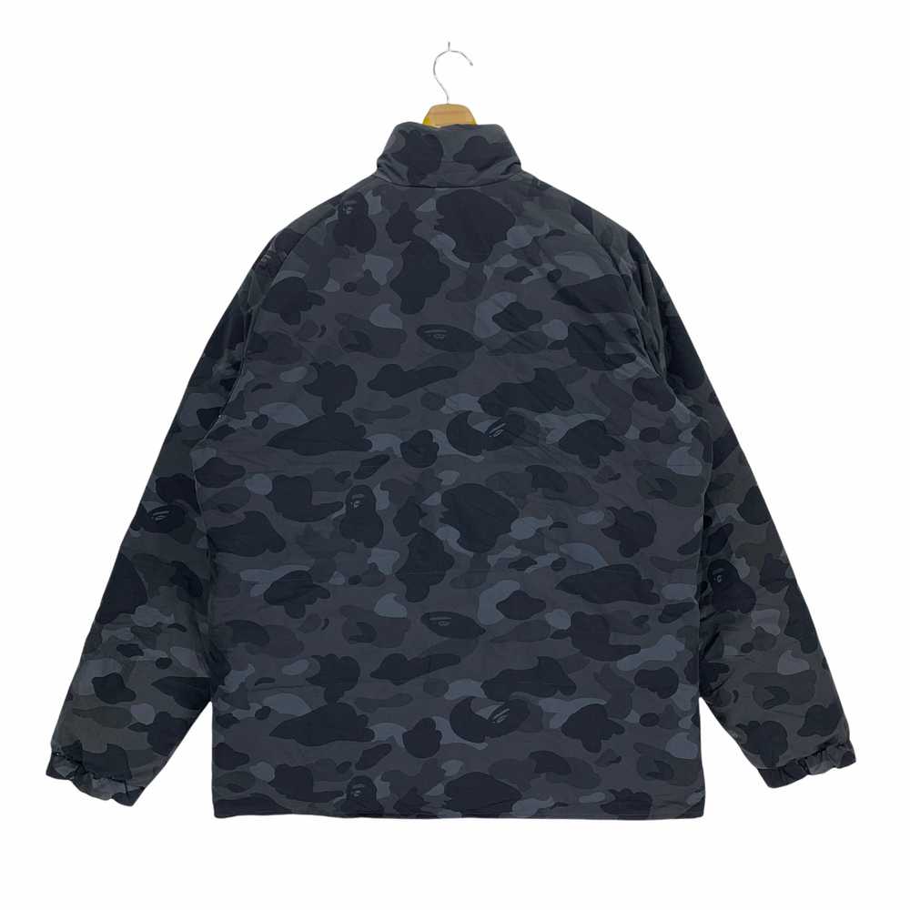 A BATHING APE® BAPE Reversible Puffer Jacket Blac… - image 6