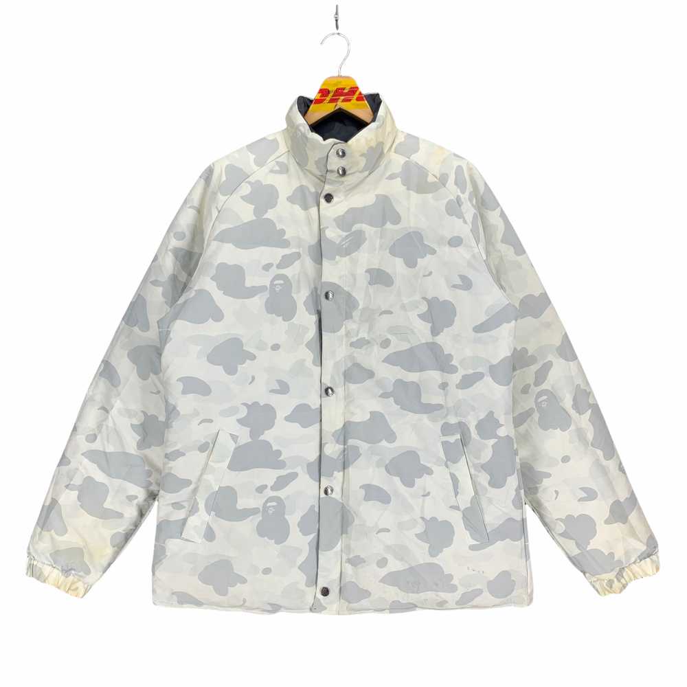 A BATHING APE® BAPE Reversible Puffer Jacket Blac… - image 7