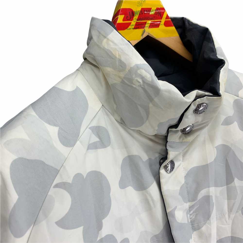 A BATHING APE® BAPE Reversible Puffer Jacket Blac… - image 9