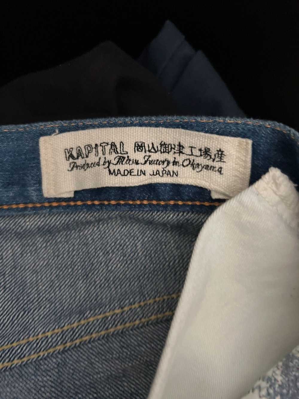 Kapital KAPITAL INDIGO PATCH DENIM W/ TAGS - image 7