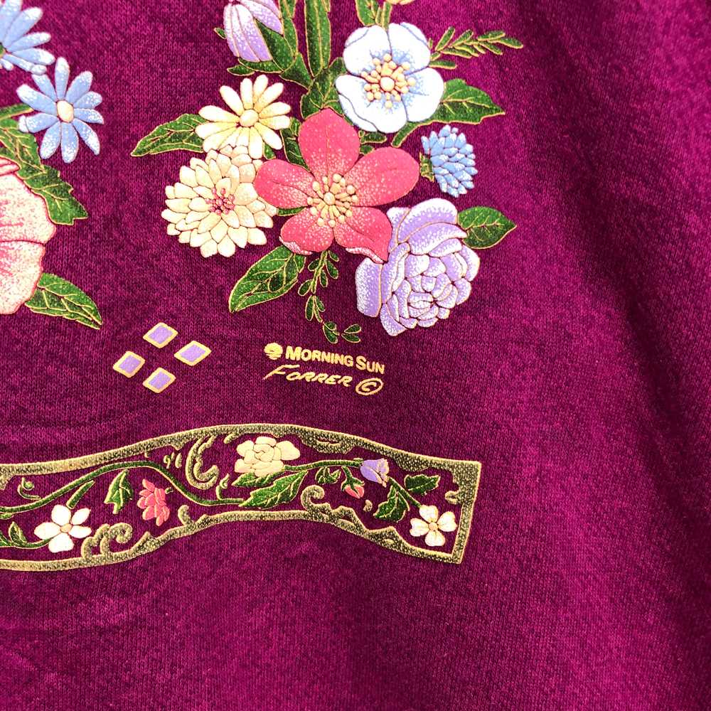 Vintage - Vintage Morning Sun Floral Collar Pink … - image 4