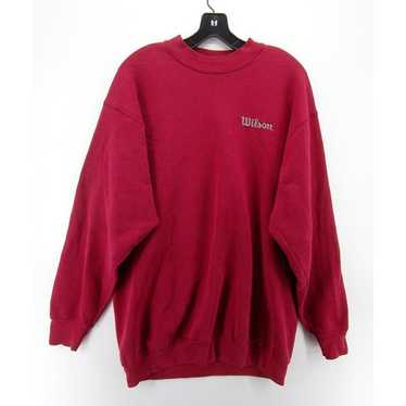 VINTAGE Wilson Sweatshirt Large Tall Pullover Cre… - image 1