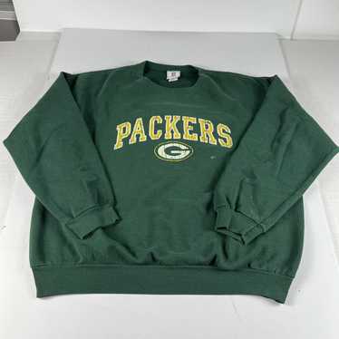 NFL Y2K NFL Green Bay Packers Sweatshirt Green St… - image 1