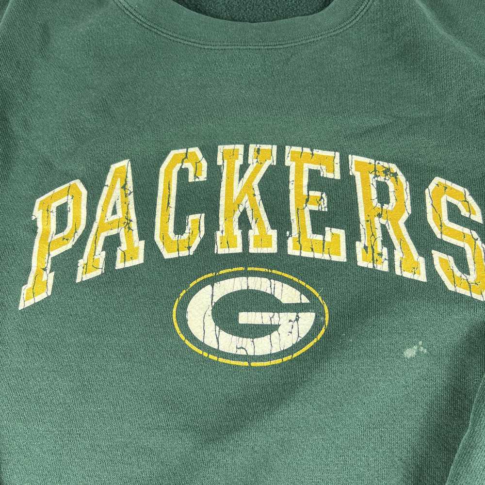 NFL Y2K NFL Green Bay Packers Sweatshirt Green St… - image 2