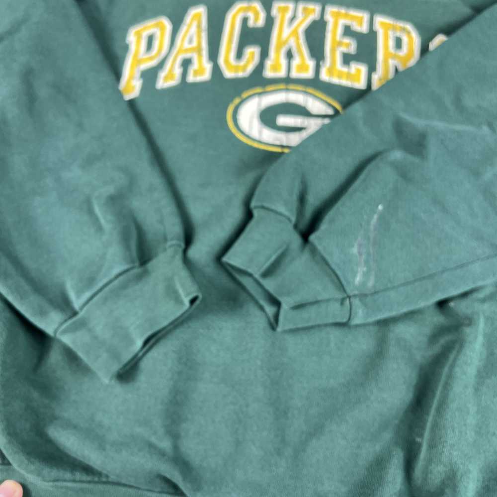 NFL Y2K NFL Green Bay Packers Sweatshirt Green St… - image 6