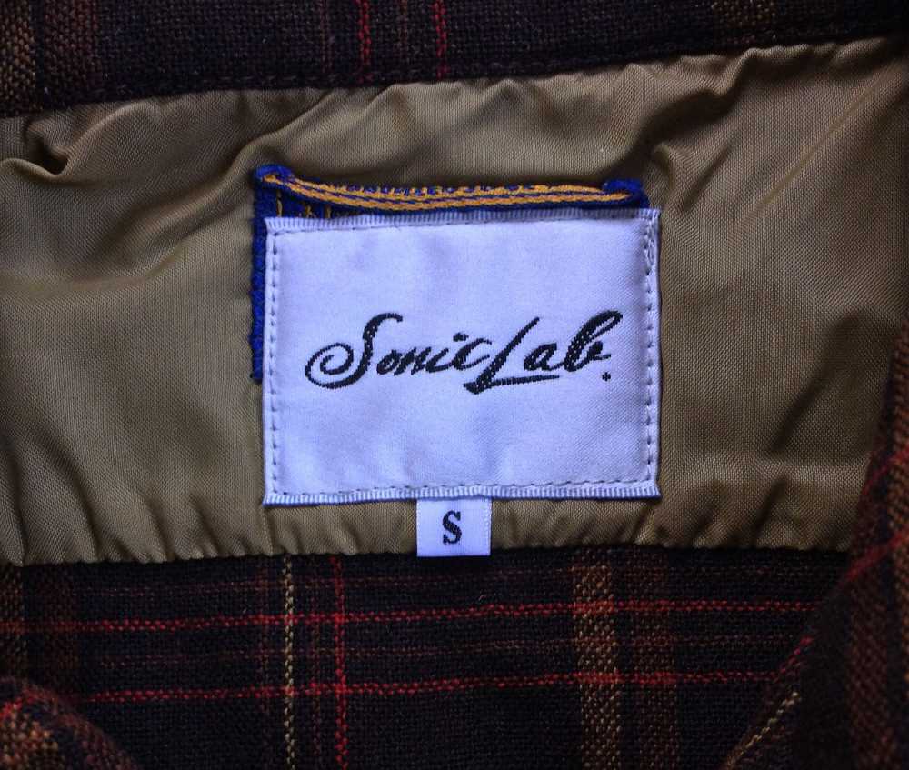 Needles × Sonic Lab Early 7 Cut Rebuild Wool Flan… - image 3