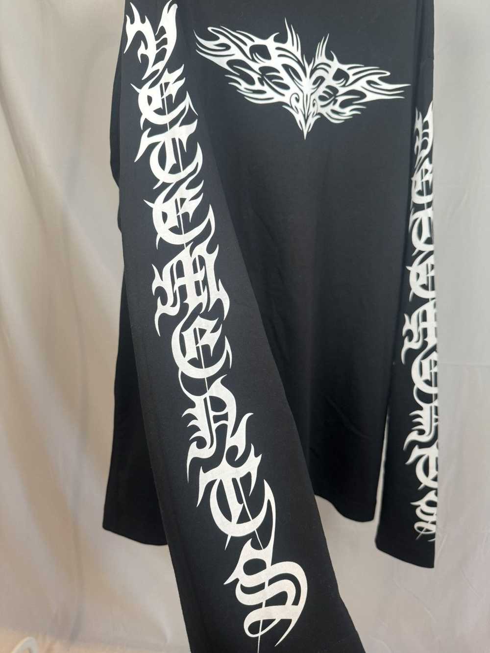 Vetements Vetements Gothic Logo Long Sleeve Shirt - image 5