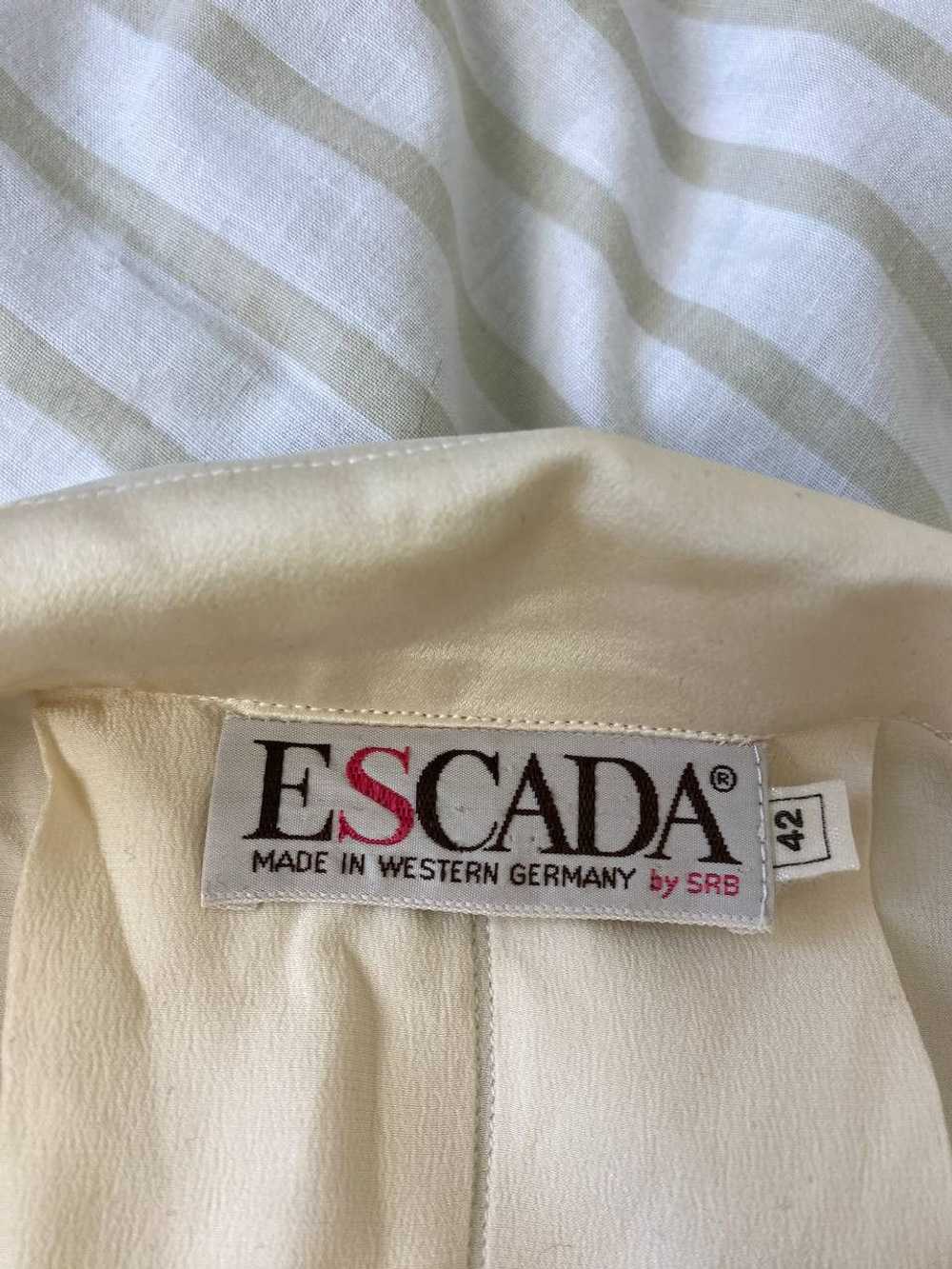 Escada × Vintage Vintage Escada Silk Asymmetrical… - image 10