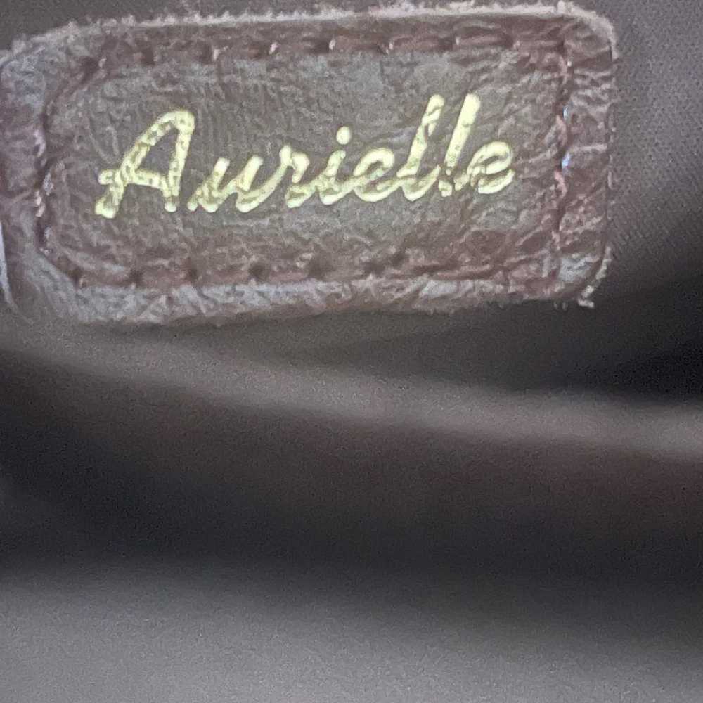 Vintage Aurielle Brown Leather Backpack Convertib… - image 5