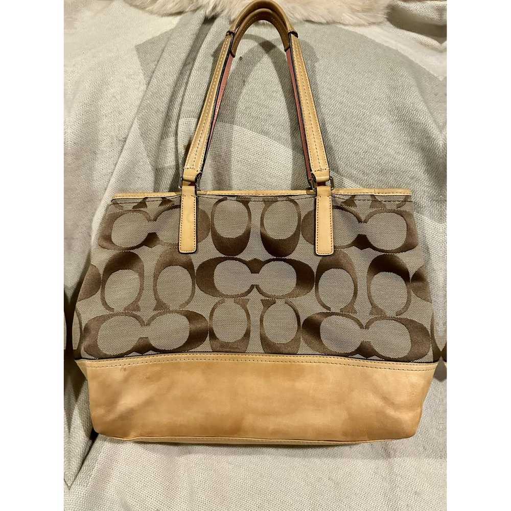 Coach Leather tote - image 3