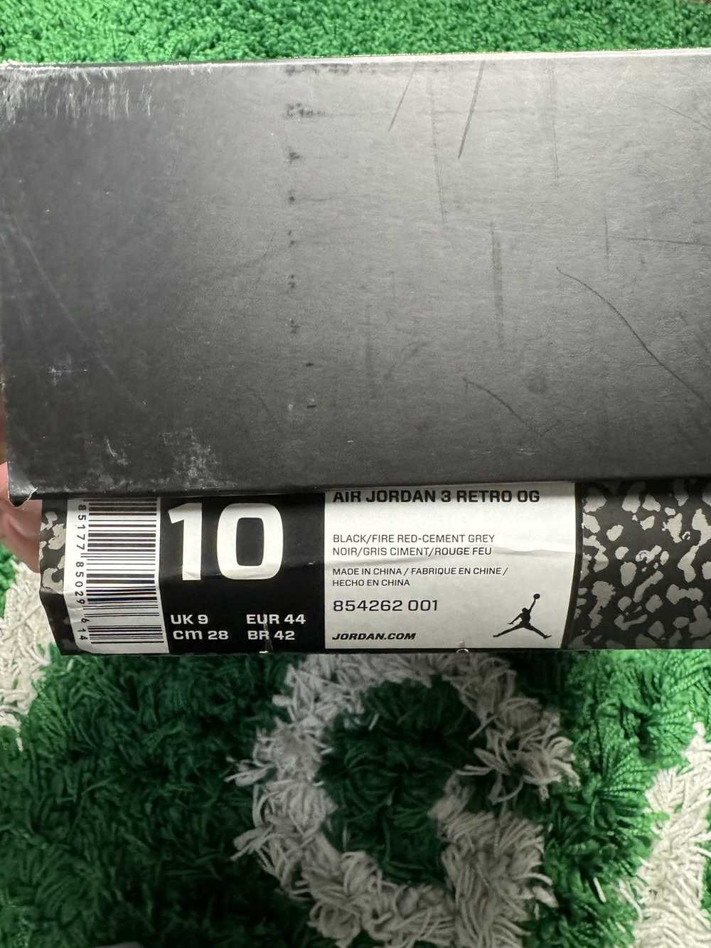 Jordan Brand Jordan Retro 3 ‘Black Cement’ - image 7