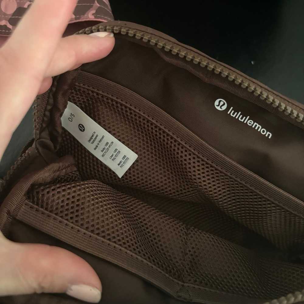 Lululemon black purse bag belt bag lot - image 4