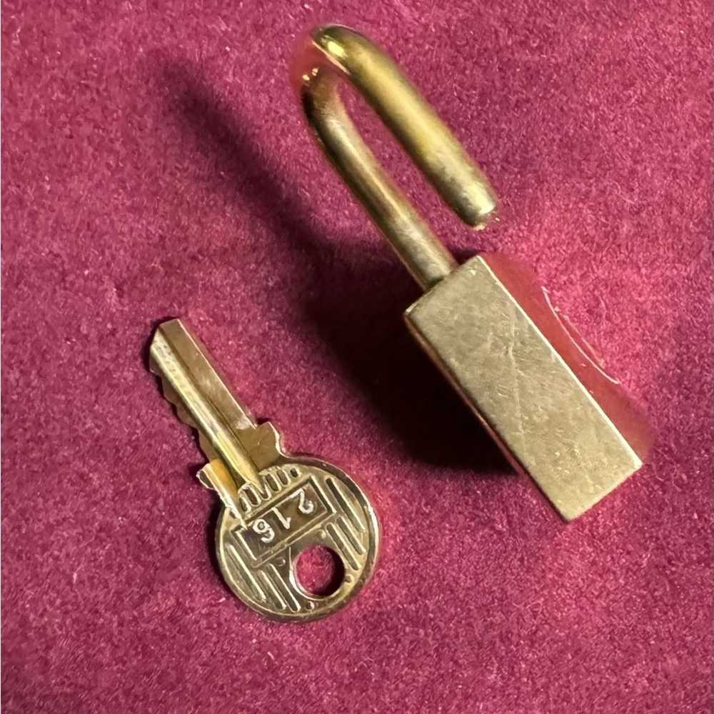 #216 Louis Vuitton Lock and Key EUC - image 5