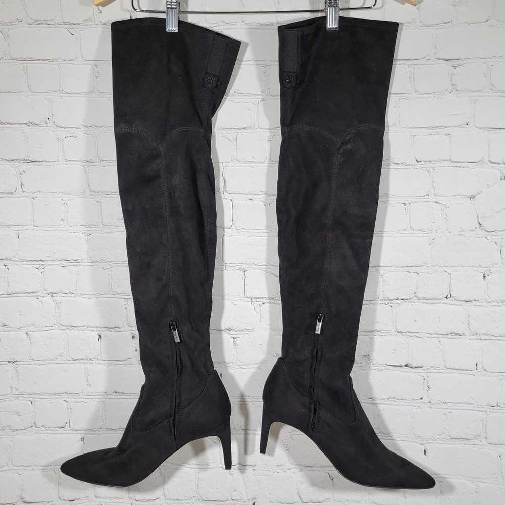Calvin Klein Sacha Over the Knee High Heel Boots … - image 2