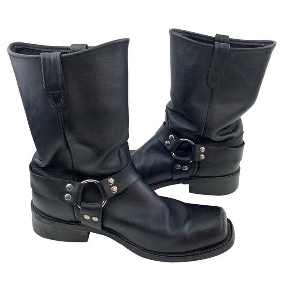 *Double H Boot Company Mens Harness Moto Boots Si… - image 5