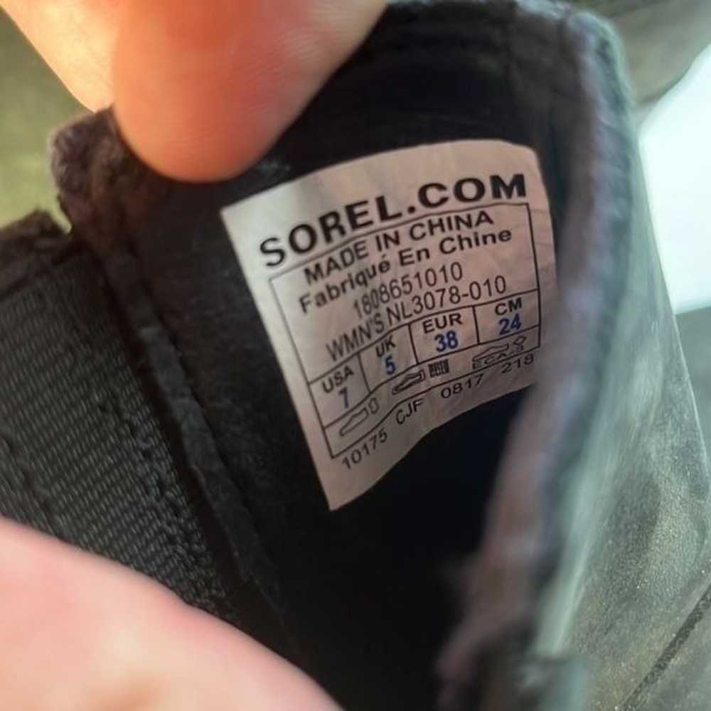 Sorel Women's Lolla Chelsea Boots (Black Suede) 7… - image 12