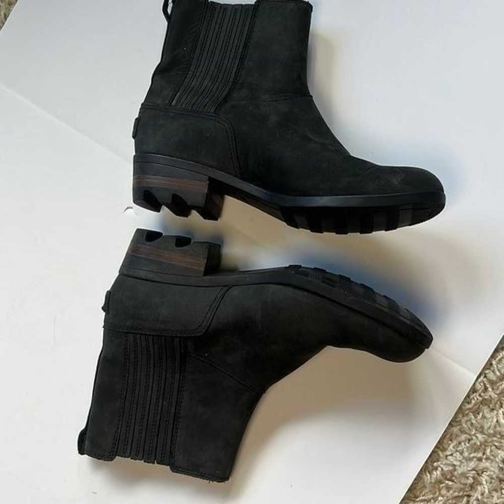 Sorel Women's Lolla Chelsea Boots (Black Suede) 7… - image 2