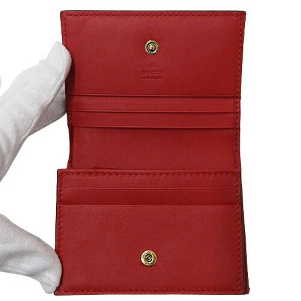 Gucci Gucci Women's Wallet Bi-fold Cherry GG Supr… - image 4