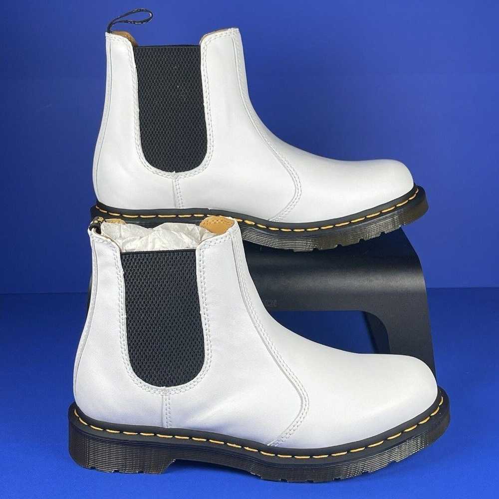 Doc Martens 2976 Yellow Stitch Smooth Leather Che… - image 4